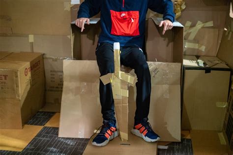 Cardboard Fort Building!