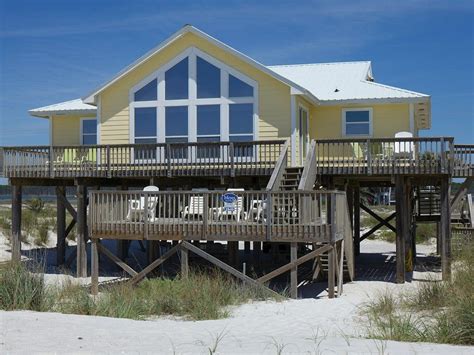 Newly Renovated Gulf Front Private Gulf Shores Vacation Home
