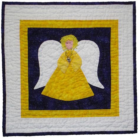 Wv Angel Applique Pieced Embroidered And Quilted Patchwork Engel