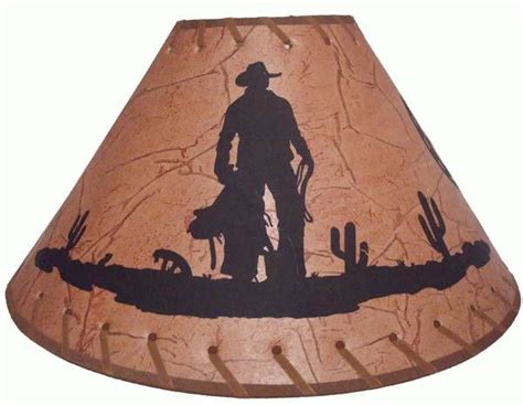 Cowboy Lamp Shade Dress Up Your Lamps With These New Western Lamp