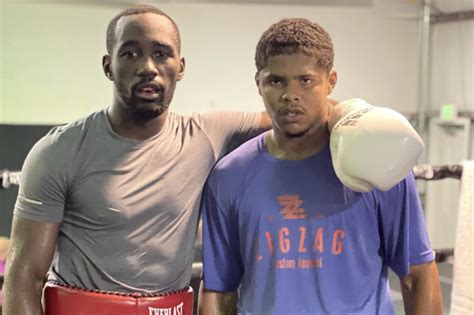 Terence Crawford And Shakur Stevenson Spar Gearing Up For Next Fights