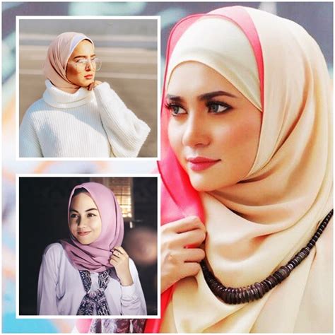 Latest Simple Ways To Wrap The Hijab Easy To Carry Wow The Glows