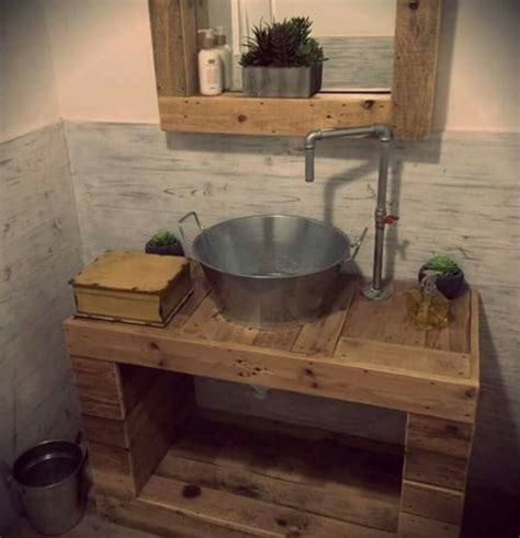 Lista Foto Como Hacer Un Mueble Para Baño Con Palets Cena Hermosa