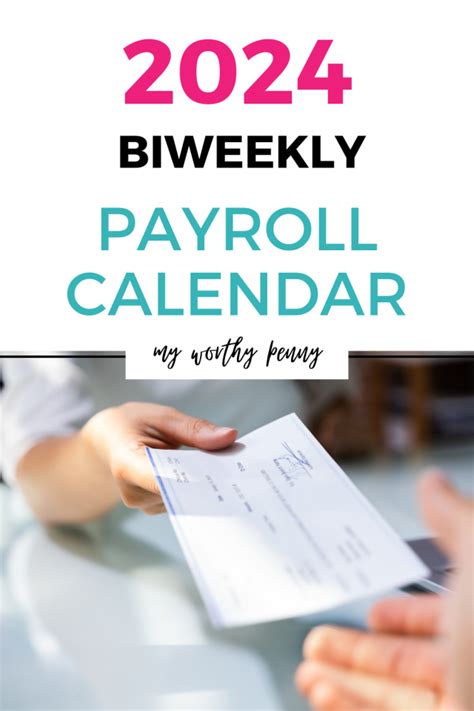 2024 Biweekly Payroll Calendar 3 Paycheck Months Of 2024 My Worthy