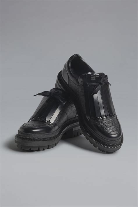 Mens Dsquared2 Laced Shoes Bobby Lace Up Shoes Black • Usakhabergazetesi