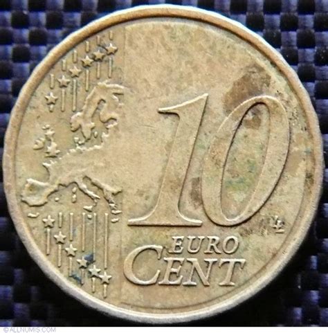 Coin Of 10 Euro Cent 2009 From Spain Id 26842