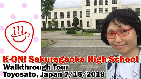 K On Sakuragaoka High School Walkthrough Tour 7152019 Youtube