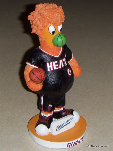 Bobbleheads For Sale Burnie Bobblehead Miami Heat Mascot Nba