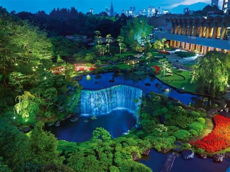 Hotel New Otani Japanese Garden Illumination Things To Do In Tokyo