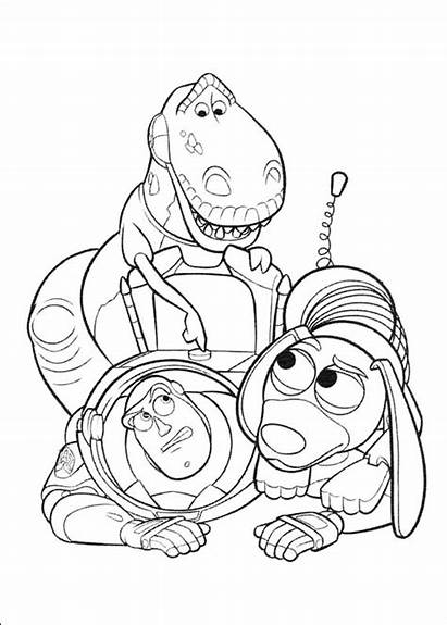 Toy Coloring Story Pages Printable Colouring Sheets
