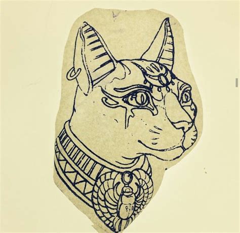 bastet tattoo just read riordian s red pyramid and bast was the badass but lovable cat goddess