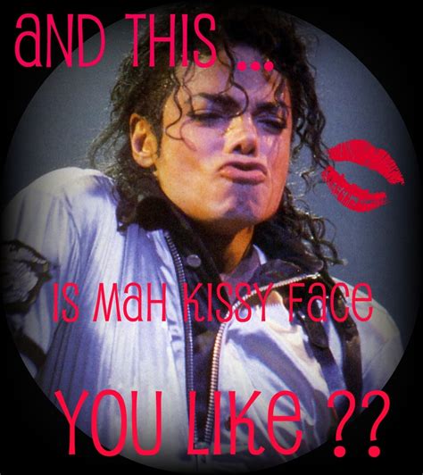Michaels Kissy Face Heehee Xd Michael Jackson Fan Art 13866087