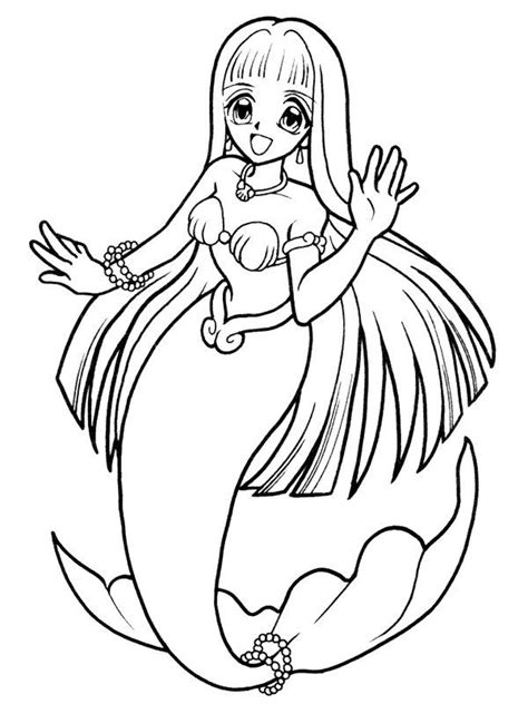 Baby Mermaid Coloring Pages Coloring Home