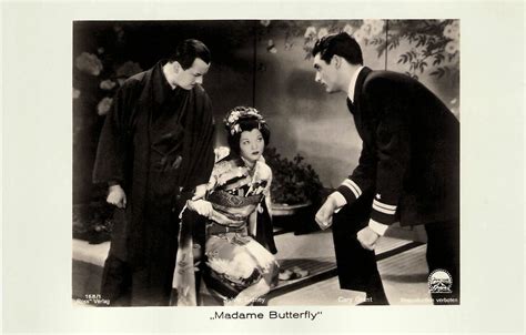 Sylvia Sidney And Cary Grant In Madame Butterfly A Photo On
