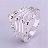Images of Silver Diamond Rings 925 Sterling
