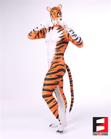 LATEX TIGER MASK FOR YOUR PLEASURE FORFUN