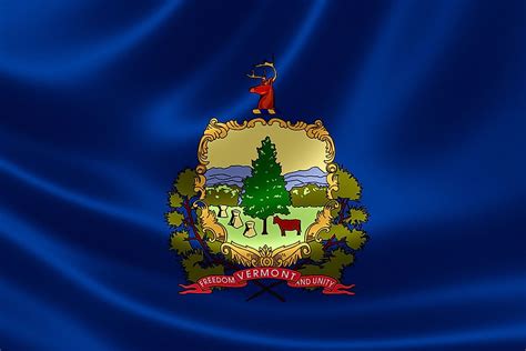 Vermont State Flag Worldatlas