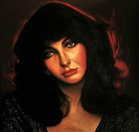 Kate Bush An Oil Painting On Canvas By David Reeves Payne Portrait Gallery Oil Painting On