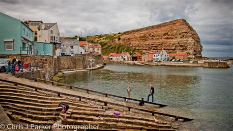 Fishing Village And Holiday Destination Staithes In The North East