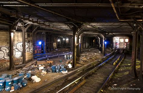 On The Tracks In New York Subway Line Ny14266 Daniel Pomfret Photography