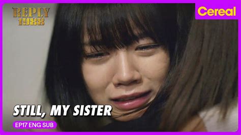 [ reply1988] emergency hye ri bursts into tears after seeing her sister s room😭 youtube