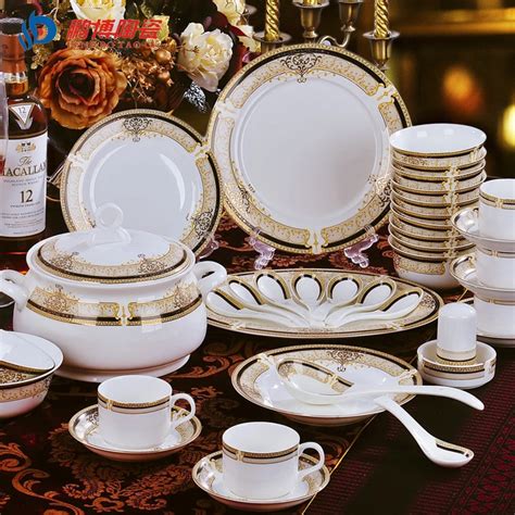 Buy Luxurious 28pcs A Set Bone China Dinnerware Sets