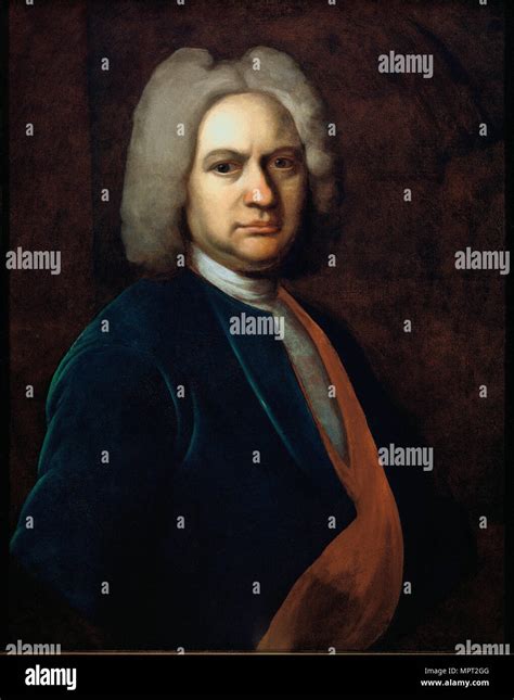 Portrait Of Johann Sebastian Bach 1720 Stock Photo Alamy