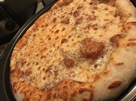 Homemade Delicious Extra Cheese Pizza Food