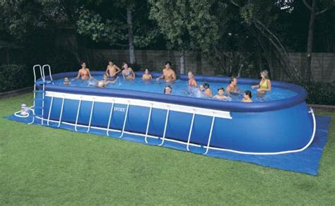 Wonderful Portable Swimming Pools Inflatable And Intex With Interesting