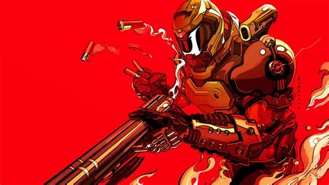 Doom Eternal Doomguy Shotgun 4k 71531 Wallpaper