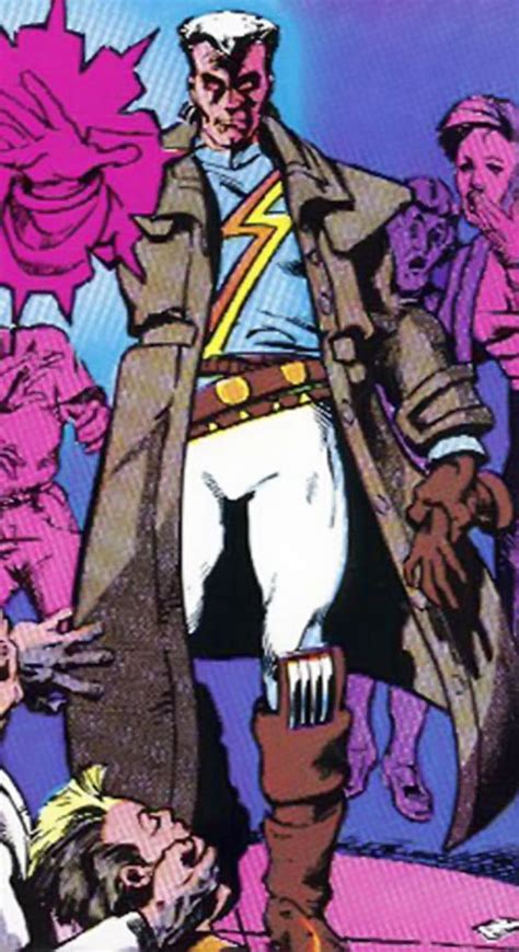 Justice Marvel Comics New Universe John Tensen Character
