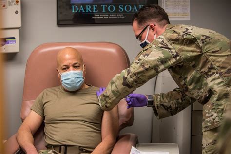 Dvids Images Ohio Adjutant General Receives Covid 19 Vaccine Image
