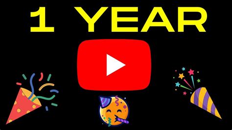 My 1 Year Anniversary On Youtube Youtube