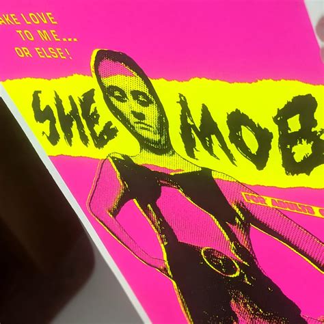 She Mob Limited Edition Screen Print Vinegar Syndrome