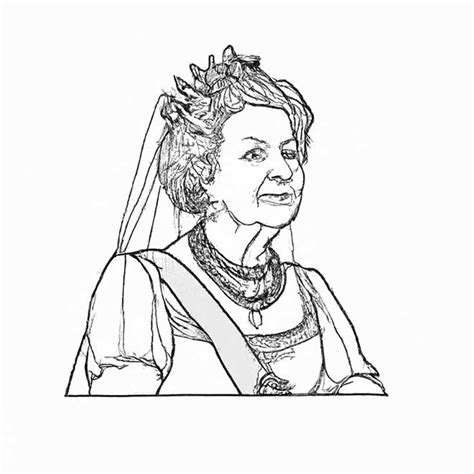 Desenhos De Rainha Elizabeth Para Imprimir E Colorir Pintar