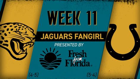 Jaguars Fangirl Week 11