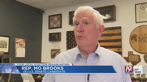 Mo Brooks Campaigns In Madison Youtube