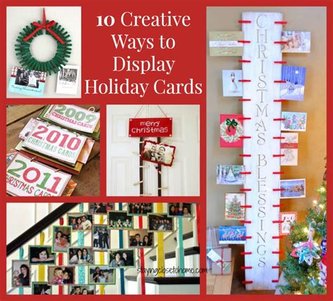 How To Display Christmas Cards Ideas 10 Creative Ways