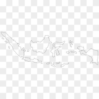 Indonesia Map White Png Png Download Indonesia Map Outline Transparent Png X