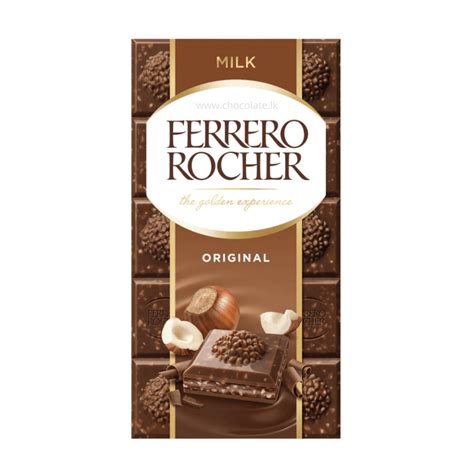 Ferrero Rocher Milk Tablets 90g Chocolatelk