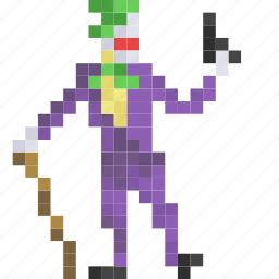 Pixel Super Villains Icons By Romualdas Jurgaitis
