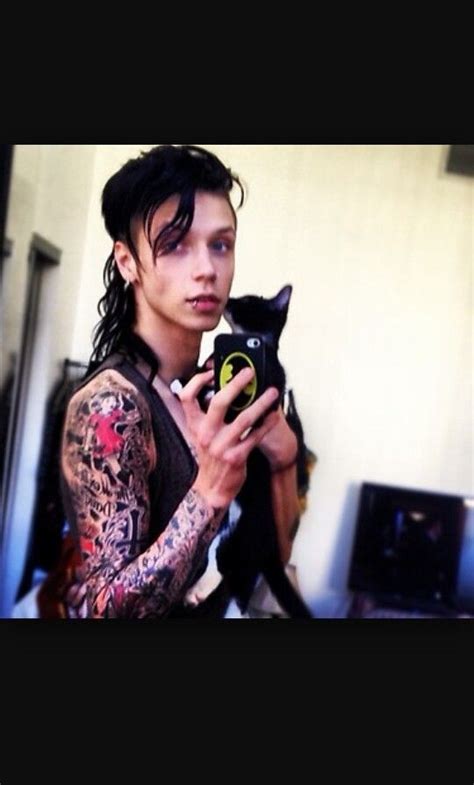 Andy And His Baby Andy Biersack Emo Bands Music Bands Vail Bride