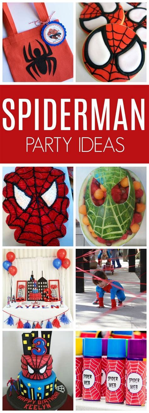 See more ideas about spiderman birthday, spiderman birthday party, spiderman cupcakes. 21 Spiderman Birthday Party Ideas | Spiderman theme party ...