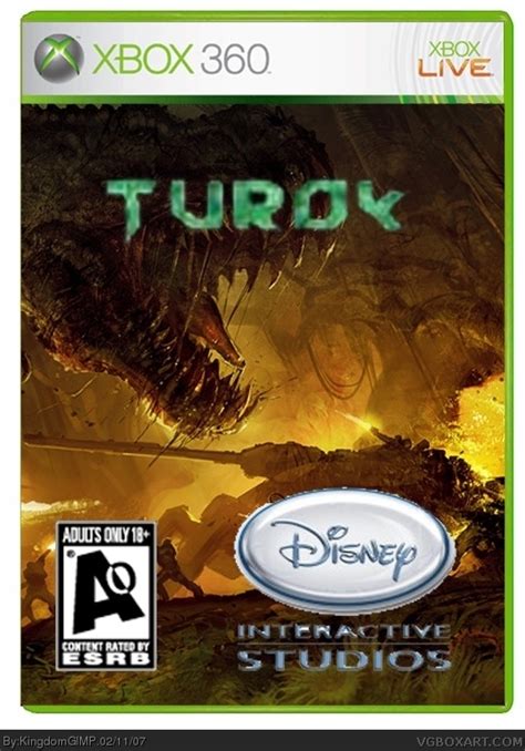 Turok Xbox 360 Box Art Cover By Deleted