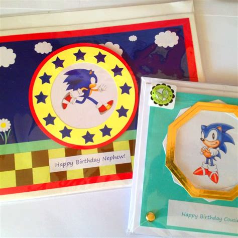 Sonic the hedgehog birthday invitation, custom invite card, digital invitation, printable card, birthday invitation ideas, 4x6 or 5x7 inch. Sonic the Hedgehog Birthday Cards | Hedgehog birthday ...