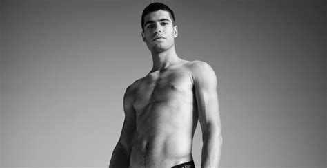 Tennis Star Carlos Alcaraz Strips To His Underwear For Sexy Calvin