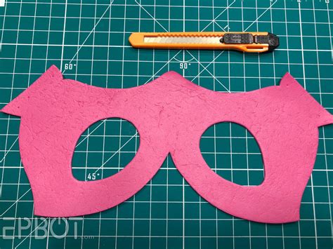 Epbot Finally Our Foam Face Mask Template And Tutorial