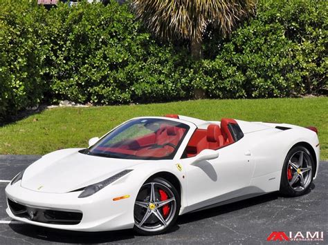 Find detailed gas mileage information, insurance estimates, and stay tuned for the full edmunds' review of the 2016 ferrari 488 spider. 2014 Ferrari 458 Spider Base 2dr Convertible Stock ...