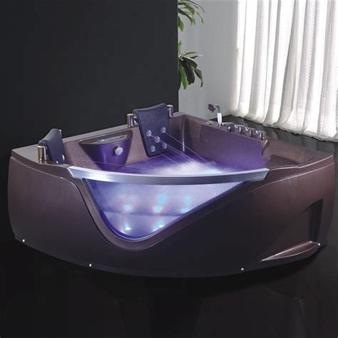 Hot Sale Luxury Sexy Whirlpool Massage Bathtub With Glass And Led Buy Hot Sale Bathtubsexy