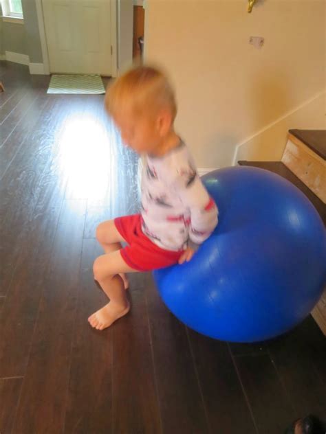 Six Ways To Use An Exercise Ball In Sensory Activities